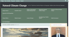 Desktop Screenshot of naturalclimatechange.org