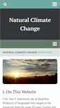 Mobile Screenshot of naturalclimatechange.us